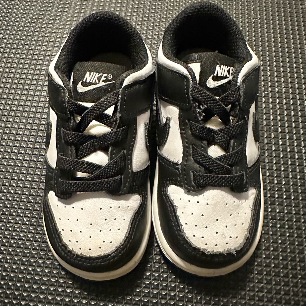 Nike Dunk Low “Panda” Baby/Toddler Boys Shoes Size 6C